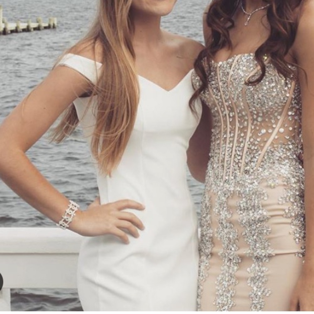 TOBI white dress